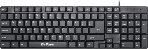De Tech DE6081 Πληκτρολόγιο Αγγλικό US
