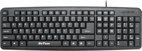 De Tech DE6084 Πληκτρολόγιο Αγγλικό US