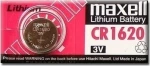 Maxell Cr1620 | Μπαταρία Λιθίου Cr1620 3V, Τιμή Τεμαχίου