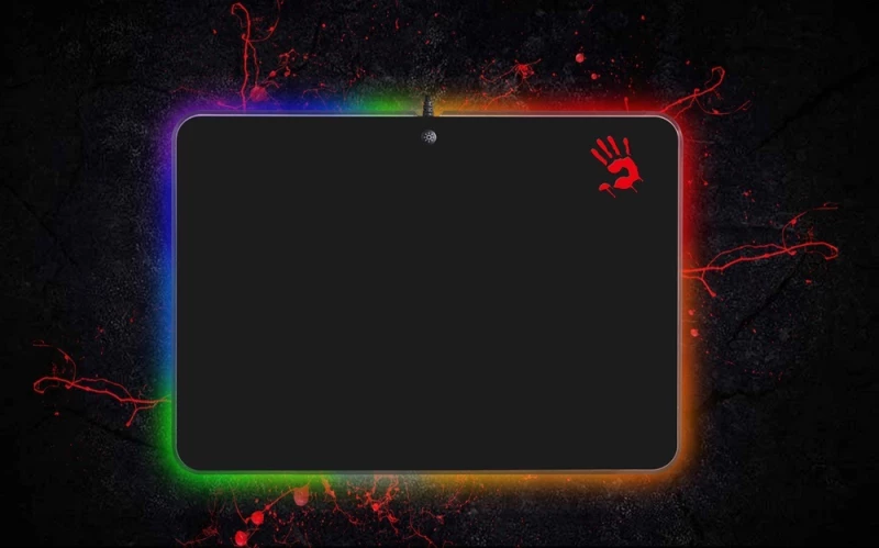 Bloody Gaming Mousepad Bld-Mp-50Rs, Με Rgb Led Backlit, 35.8X25.6Cm