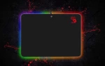 Bloody Gaming Mousepad Bld-Mp-50Rs, Με Rgb Led Backlit, 35.8X25.6Cm