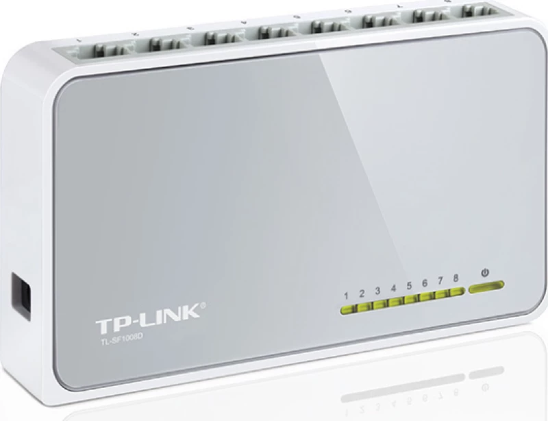 Tp-Link Switch Tl-Sf1008D, 8 Port, 10/100 Mbps V9