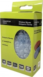 Conceptum WM504 Ασύρματο Ποντίκι Black