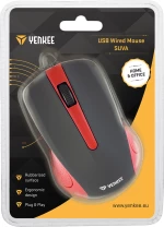 Yenkee Suva Ενσύρματο Ποντίκι Red