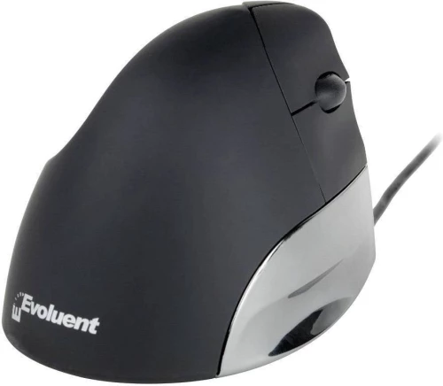 Evoluent VerticalMouse Ενσύρματο Ποντίκι Grey