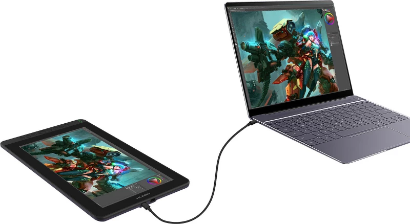 Huion Kamvas 13 Γραφίδα Σχεδίασης με Όθονη FHD 13.3"