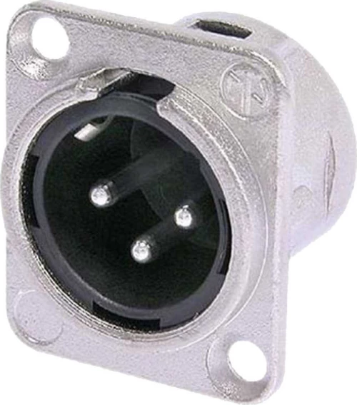 Neutrik Nc-3Md-L Βύσμα Xlr 3-Pin Αρσενικό Για Πάνελ