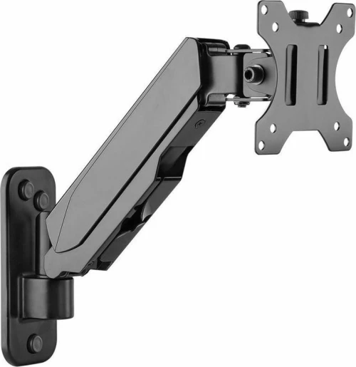 Value LCD Monitor Arm Desk Clamp 4 Joints Pivot Black