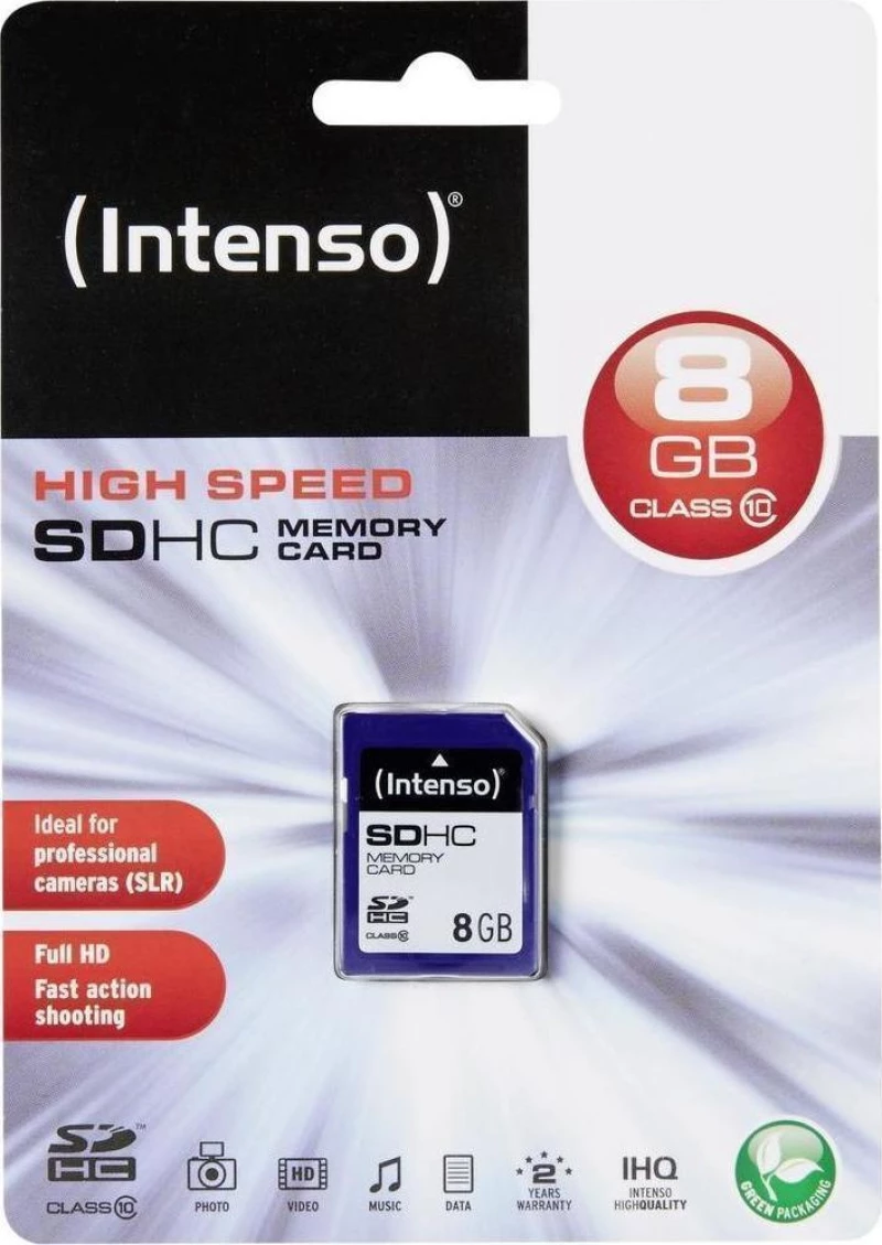 Intenso SDHC 8GB Class 10 (3411460)