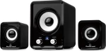 Powertech Ηχεία Essential Sound Pt-843, 2.1, 5W + 2X 3W, 3.5Mm, Μαύρα