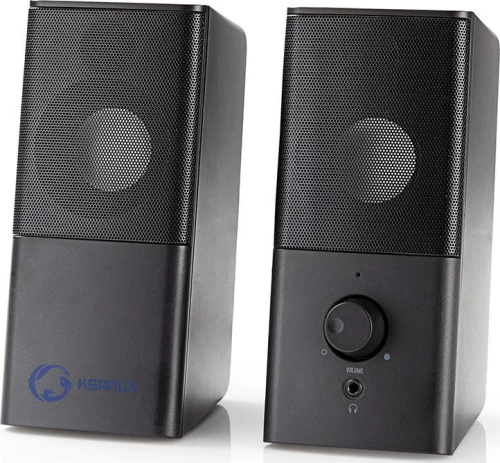 Nedis Gspr10020Bk Gaming Speakers 2.0 Usb Powered 3.5Mm Jack 18 W Nedis