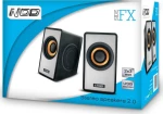Nod Sidefx Spk-003 Speaker 2.0 2X3W,Black/Silver Nod