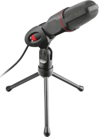 Trust Gxt 212 Pc Microphone Black,Red
