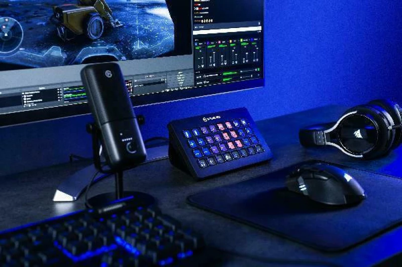 Μικρόφωνο Elgato Wave 3 Usb (10Mab9901) - Black 10Mab9901