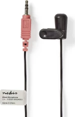 Nedis Wired Microphone Black