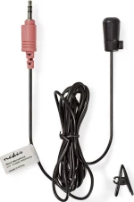 Nedis Wired Microphone Black