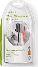 Nedis Wired Microphone Black