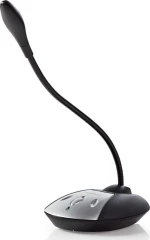 Nedis Wired Microphone USB Black/Grey