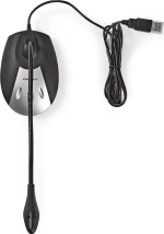 Nedis Wired Microphone USB Black/Grey