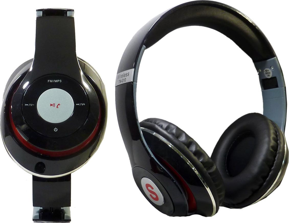 OEM Ακουστικά Κεφαλής Με Bluetooth Universal Μαύρο (tm-010s)