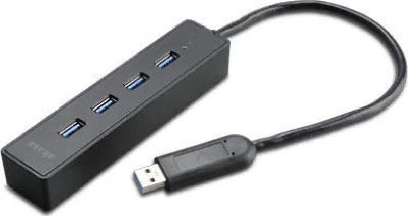 Akasa Usb 3.0 Hub Με Τέσσερις Θύρες Akasa Ak-Hb-08Bk