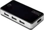 Digitus DA-70222 κατανεμητής διεπαφών 480 Mbit/s Μαύρος (Μαύρο), Άργυρος