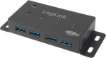 Usb Hub Logilink Usb 3.0 Metal Power Supply 4 Θυρών