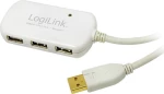 Cable Usb Repeater + Usb 2.0 4Port Hub Logilink Ua0108 Logilink