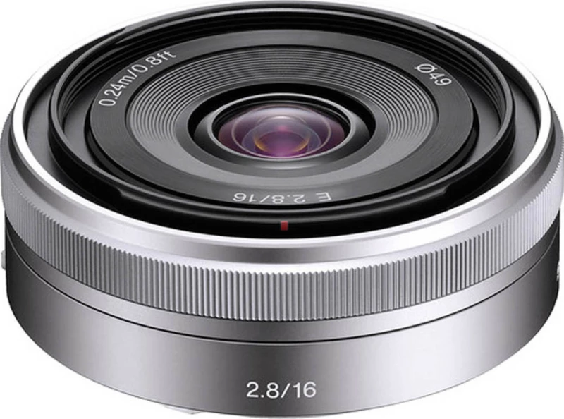 Sony E16mm f/2.8 (Sony E) SIlver