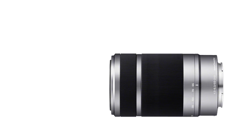 Sony 55-210mm f/4.5-6.3 Telephoto (Sony E) Silver