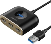 Baseus Cahub-Ay01 | Usb-A Hub Με 1X Usb 3.0, 3X Usb 2.0, Μαύρο
