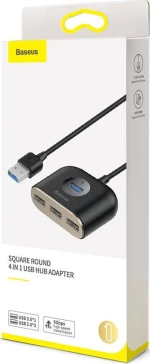 Baseus Cahub-Ay01 | Usb-A Hub Με 1X Usb 3.0, 3X Usb 2.0, Μαύρο