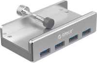Orico Hub Με Κλιπ Mh4Pu-Sv-Bp, 4 Ports, Usb 3.0, Ασημί