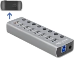 DeLock 9 Port USB 3.2 Gen 1 Hub with 1x USB Type-C PD 3.0 Port