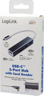 Hub Type-C 3.0 with Card Reader Logilink UA0305