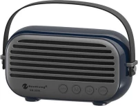 New Rixing NR-3000 Vintage Ηχείο Bluetooth 10W Dark Blue