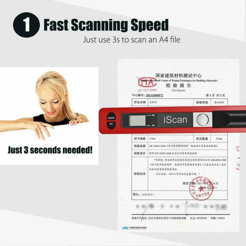 CleverScan 080009 Φορητό Μαύρο