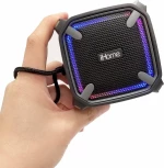 iHome iBT371 Αδιάβροχο Ηχείο Bluetooth 5W με 8 ώρες Λειτουργίας Black