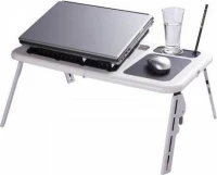 Αναδιπλούμενο Τραπεζάκι για Laptop με 2 Ανεμιστήρες Ψύξης E-Table LD09