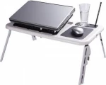 Αναδιπλούμενο Τραπεζάκι για Laptop με 2 Ανεμιστήρες Ψύξης E-Table LD09