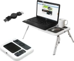 Αναδιπλούμενο Τραπεζάκι για Laptop με 2 Ανεμιστήρες Ψύξης E-Table LD09