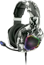 Spirit of Gamer Elite H50 Over Ear Gaming Headset (USB) Arctic