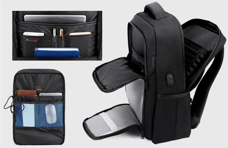 Arctic Hunter B00113C USB 15.6" Black