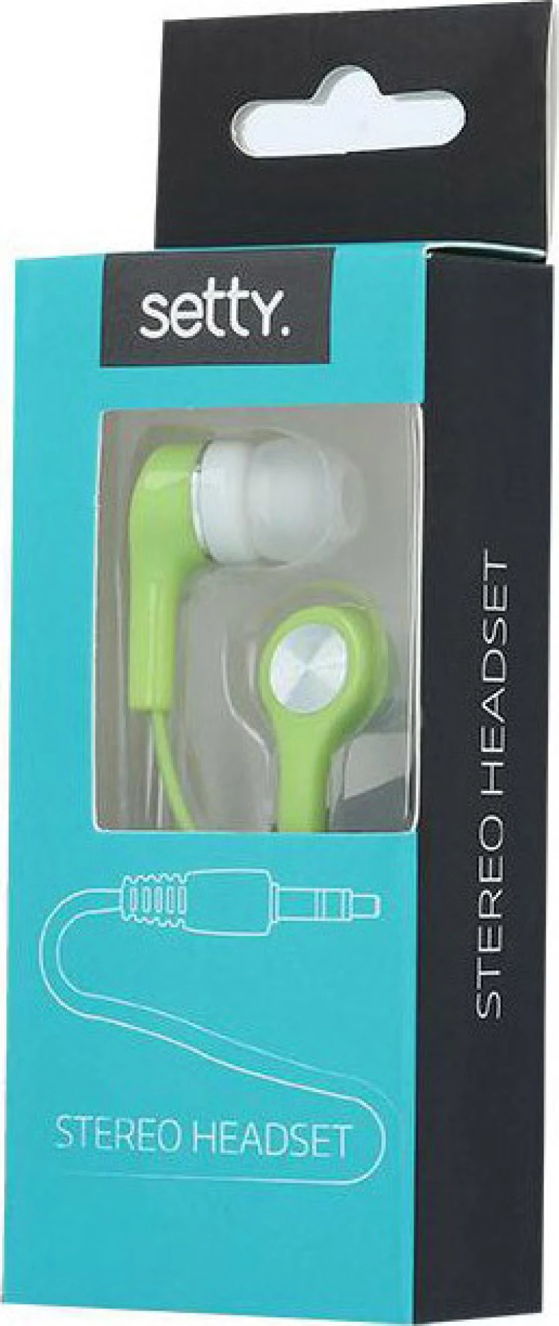Setty Stereo Headset Green