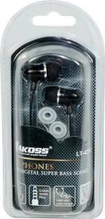 Vakoss LT-437EX headphones/headset In-ear Black
