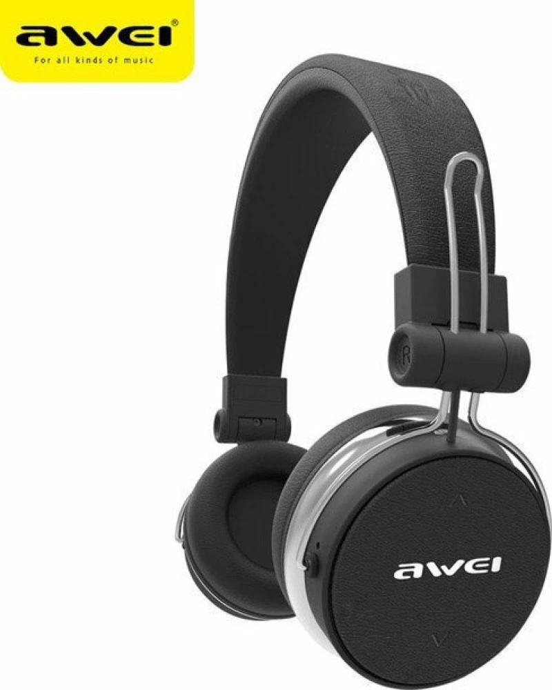 A790BL Ασύρματα Over Ear Ακουστικά Μαύρα