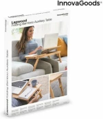 Βοηθητικό Πτυσσόμενο Τραπεζάκι από Μπαμπού Lapwood InnovaGoods