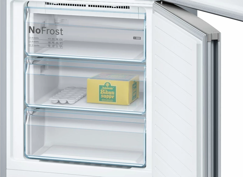 Bosch KGN49XL30 Ψυγειοκαταψύκτης NoFrost Inox