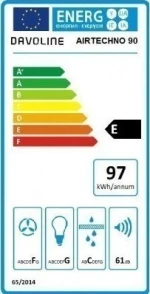 Davoline Airtechno 90cm Inox