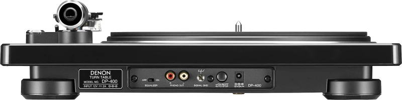 Denon DP400BL Πικάπ Belt Drive Μαύρο